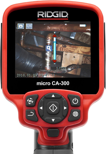 Монитор цифровой инспекционной камеры micro CA-300 RIDGID